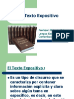 El Discurso Expositivo