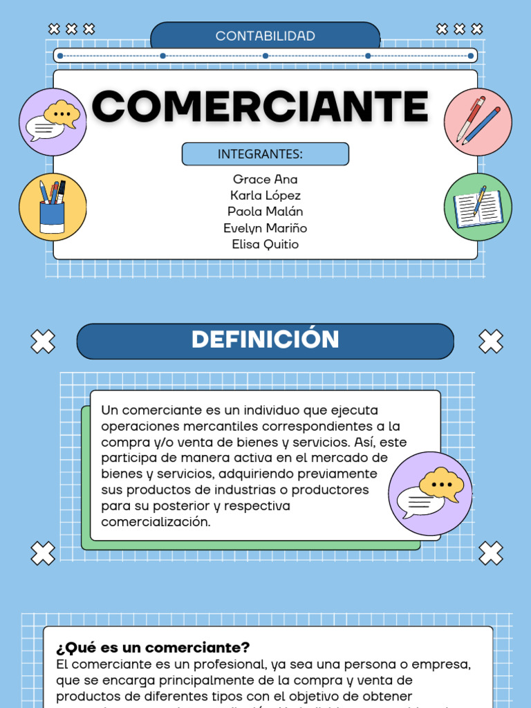Definición y Funciones del Comerciante | PDF | Business | Comercio