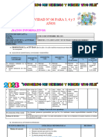 ACTIVIDADES SEMANA 35 E.A.  N°17  PARA 3,4 y 5 AÑOS del 20 al 24 de nov.