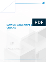 Economia Regional e Urbana