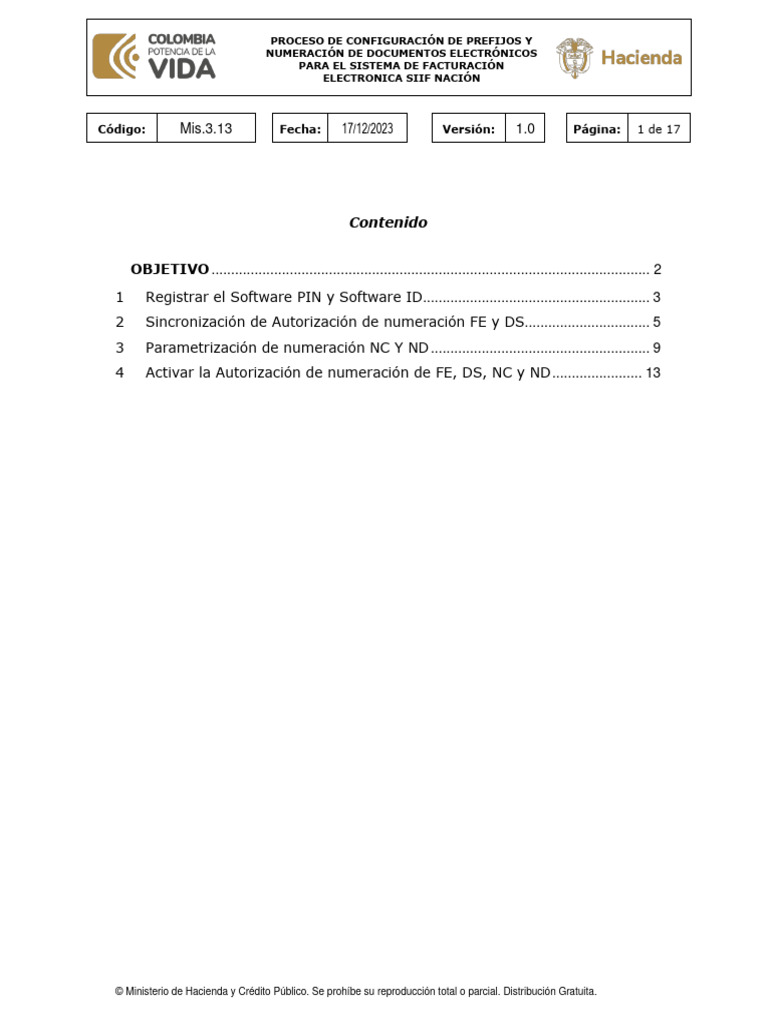 Guia para configuraci n de prefijos y numeraci n para el sistema de