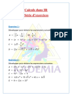 Série Dexercices Corrigé Sur Les Calculs Dans R