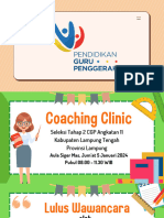Coaching Clinic, Wawancara - Helmi