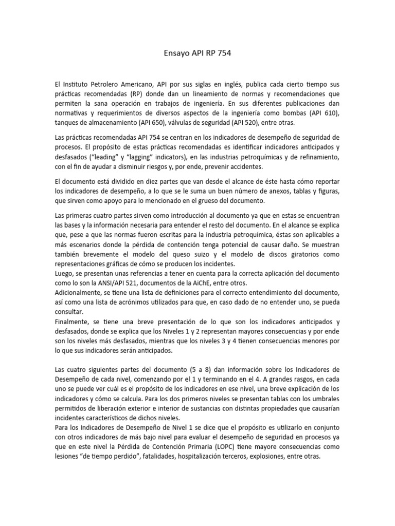 Normas API Esteban Marroquín PDF