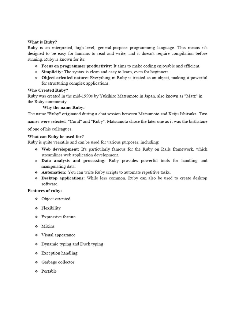 SL Lab-1 | PDF | Ruby (Programming Language) | Boolean Data Type