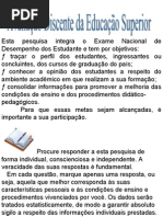 Questionário - EnADE