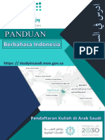 Panduan Dan Tutorial Pendaftaran Platform 'Study in Saudi'