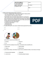 SOAL PTS KELAS 3 TEMA 2 Bagian 1