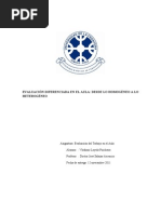 EVALUACIÓN DIFERENCIADA EN EL AULA Monografia