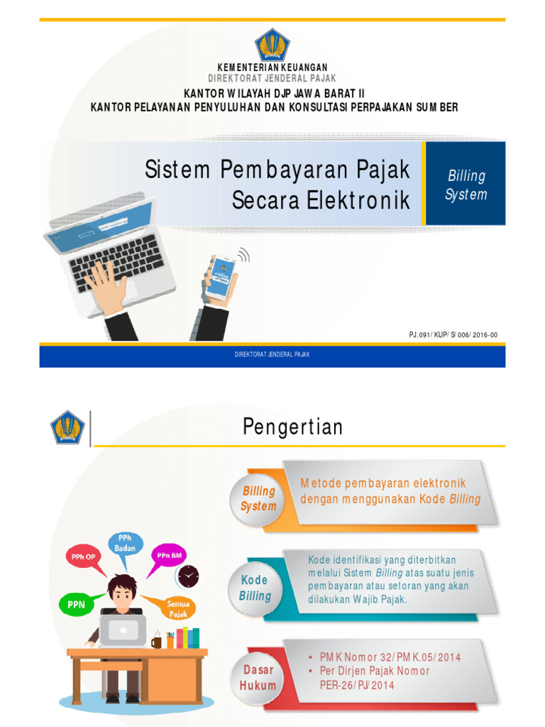 E Billing Sistem Pembayaran Pajak Secara Elektronik Pdf