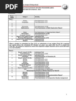 2024 IB Assessments Master Schedule (Year 6)