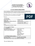 People V Ong Pre Case Conference Report (Repaired)