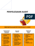 Pertemuan 9 Penyelesaian Audit