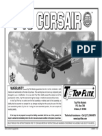 F4U Corsair Oz14348 Instructions