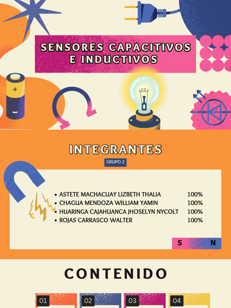 Sensores Capacitivos e Inductivos PDF Sensor Ciencia de los