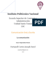 Comunicación Oral y Escrita Act1