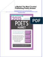 Download textbook 2015 Poet S Market The Most Trusted Guide For Publishing Poetry Brewer ebook all chapter pdf 