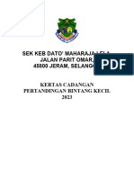 Kertas Kerja Bintang Kecil 2023