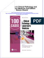 Download full chapter 100 Cases In Clinical Pathology And Laboratory Medicine 2Nd Edition Eamon Shamil pdf docx