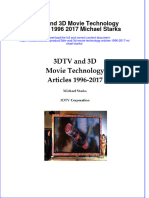 Textbook 3Dtv and 3D Movie Technology Articles 1996 2017 Michael Starks Ebook All Chapter PDF