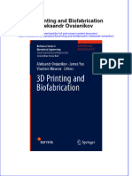 Download textbook 3D Printing And Biofabrication Aleksandr Ovsianikov ebook all chapter pdf 