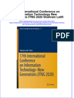 Download pdf 17Th International Conference On Information Technology New Generations Itng 2020 Shahram Latifi ebook full chapter 