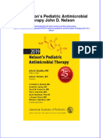 Textbook 2019 Nelsons Pediatric Antimicrobial Therapy John D Nelson Ebook All Chapter PDF