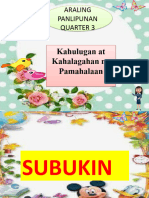 Araling Panlipunan Quarter 3: Kahulugan at Kahalagahan NG Pamahalaan