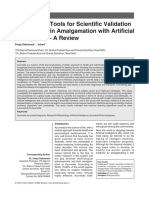 Evolution of Tools For Scientific Validation of Ayurveda in Amalgamation With Artificial Intelligence - A Review
