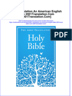 PDF 2001 Translation An American English Bible 2001translation Com 2001translation Com Ebook Full Chapter