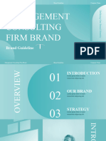 Minimal Gradient Management Consulting Firm Brand