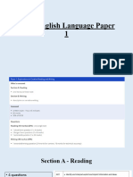 AQA English Language Paper 1