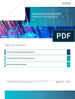 2020 CCPA Consumer Privacy Request Process