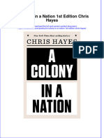 Download pdf A Colony In A Nation 1St Edition Chris Hayes ebook full chapter 