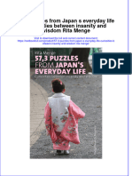 Download pdf 57 3 Puzzles From Japan S Everyday Life Curiosities Between Insanity And Wisdom Rita Menge ebook full chapter 