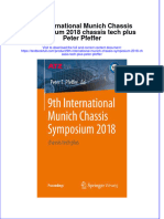 Textbook 9Th International Munich Chassis Symposium 2018 Chassis Tech Plus Peter Pfeffer Ebook All Chapter PDF