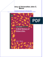 Download textbook A Brief History Of Universities John C Moore ebook all chapter pdf 