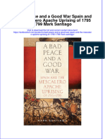Textbook A Bad Peace and A Good War Spain and The Mescalero Apache Uprising of 1795 1799 Mark Santiago Ebook All Chapter PDF