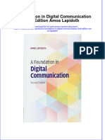 Textbook A Foundation in Digital Communication 2Nd Edition Amos Lapidoth Ebook All Chapter PDF