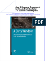 Textbook A Dirty Window Diffuse and Translucent Molecular Gas in The Interstellar Medium 1St Edition Loris Magnani Ebook All Chapter PDF