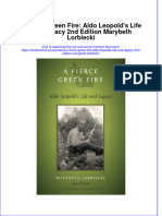 Download textbook A Fierce Green Fire Aldo Leopolds Life And Legacy 2Nd Edition Marybeth Lorbiecki ebook all chapter pdf 