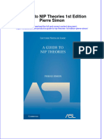 Download textbook A Guide To Nip Theories 1St Edition Pierre Simon ebook all chapter pdf 