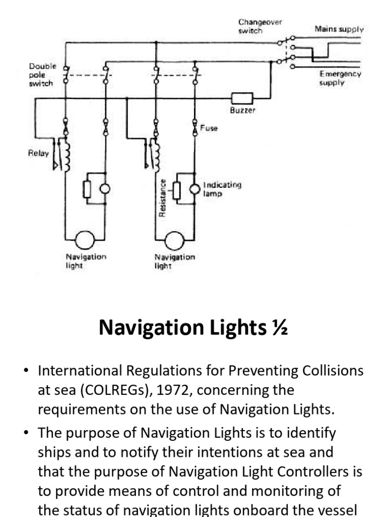 TMI Ch2-2 Navigation Lights | PDF | Mast (Sailing) | Shipping