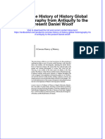 Download pdf A Concise History Of History Global Historiography From Antiquity To The Present Daniel Woolf ebook full chapter 