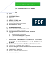 Plan de Seguridad y Salud en El Trabajo Pronoei Los Talentos de Villacuri