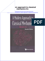Download textbook A Modern Approach To Classical Mechanics Iro ebook all chapter pdf 