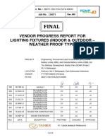 26071-100-V1A-ELF0-40023  Vendor Progress Report R050
