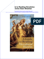 Textbook A Guide To Reading Herodotus Histories Sean Sheehan Ebook All Chapter PDF