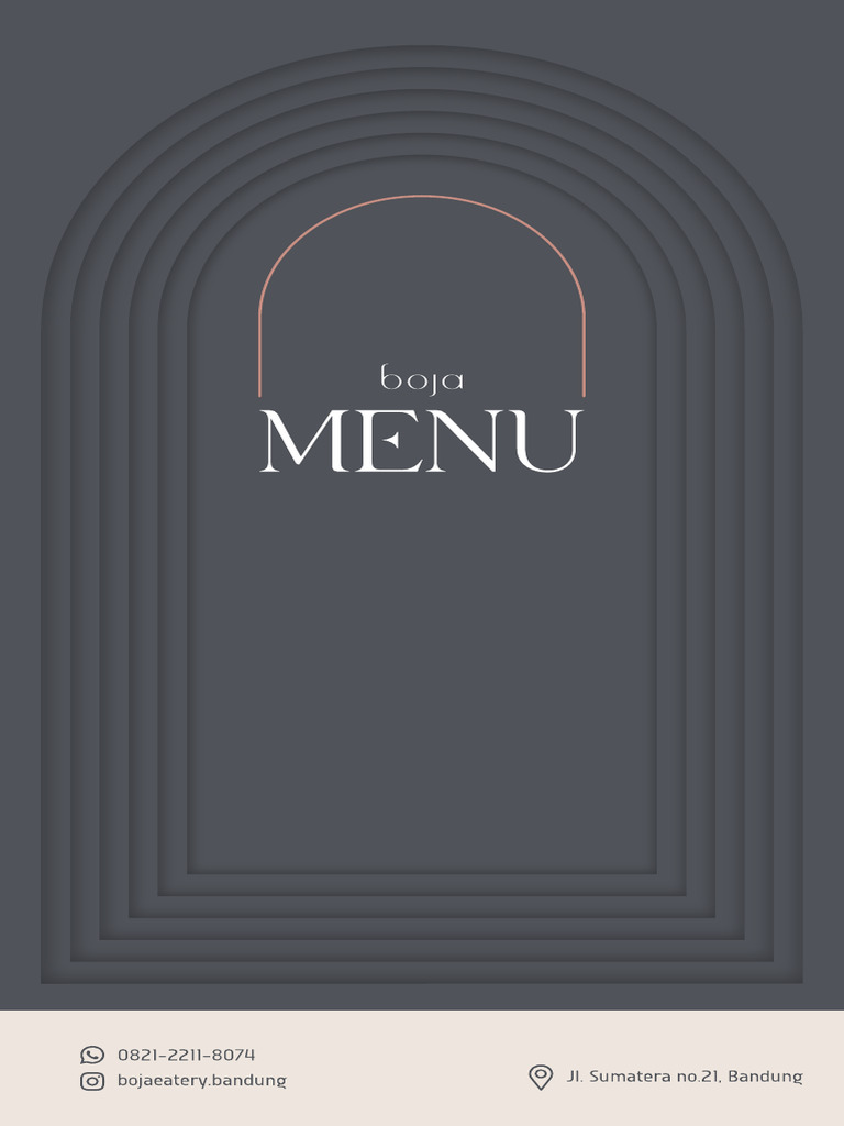 Menu Boja | PDF
