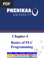 Chapter 4.1 Basics of PLC Programming - A